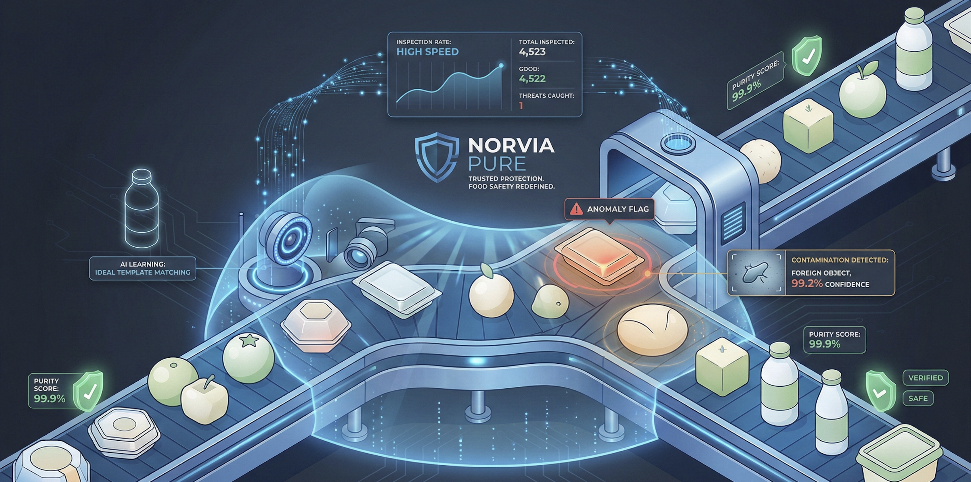 Norvia Pure Food Safety Detection